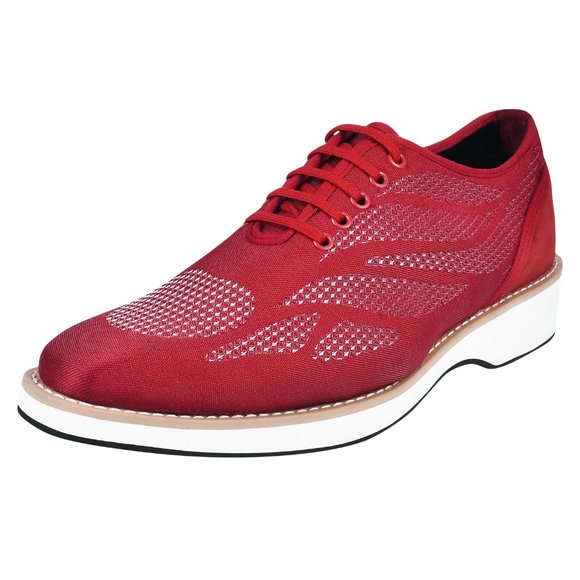 Lava Singh Mens Casual Textile Printed Laceup Shoes